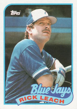 #682 Rick Leach - Toronto Blue Jays - 1989 Topps Baseball