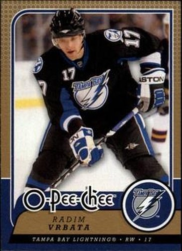 #682 Radim Vrbata - Tampa Bay Lightning - 2008-09 O-Pee-Chee Hockey