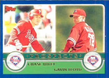 #682 Chase Utley / Gavin Floyd - Philadelphia Phillies - 2003 Topps Baseball