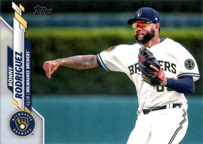 #682 Ronny Rodriguez - Milwaukee Brewers - 2020 Topps Baseball