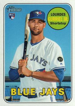 #684 Lourdes Gurriel Jr. - Toronto Blue Jays - 2018 Topps Heritage Baseball