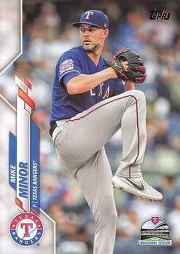 #684 Mike Minor - Texas Rangers - 2020 Topps Baseball