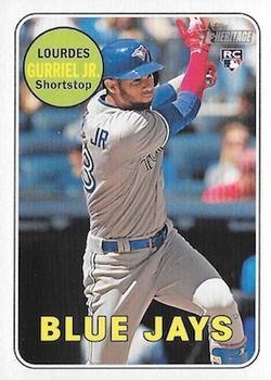 #684b Lourdes Gurriel Jr. - Toronto Blue Jays - 2018 Topps Heritage Baseball