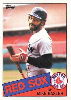#686 Mike Easler - Boston Red Sox - 1985 Topps Baseball