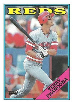 #686 Terry Francona - Cincinnati Reds - 1988 Topps Baseball