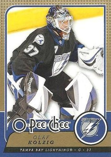 #687 Olaf Kolzig - Tampa Bay Lightning - 2008-09 O-Pee-Chee Hockey