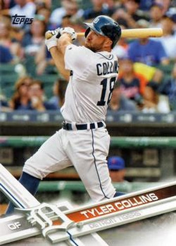 #687 Tyler Collins - Detroit Tigers - 2017 Topps Baseball
