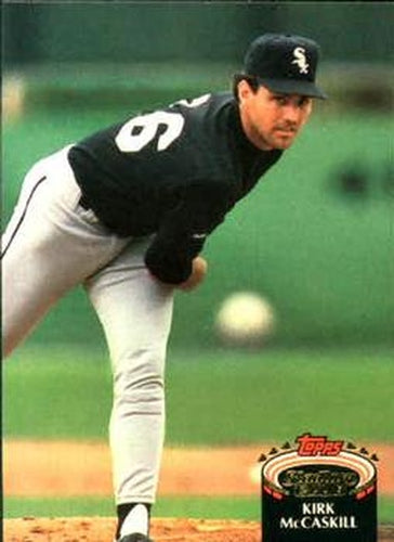 #688 Kirk McCaskill - Chicago White Sox - 1992 Stadium Club Baseball