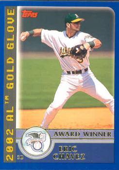 #689 Eric Chavez - Oakland Athletics - 2003 Topps Baseball