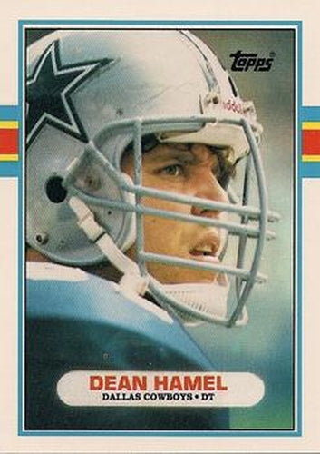 #68T Dean Hamel - Dallas Cowboys - 1989 Topps Traded Football