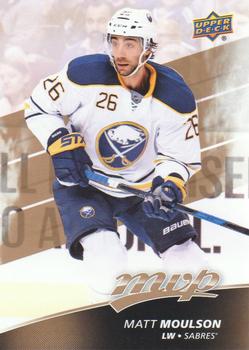 #68 Matt Moulson - Buffalo Sabres - 2017-18 Upper Deck MVP Hockey