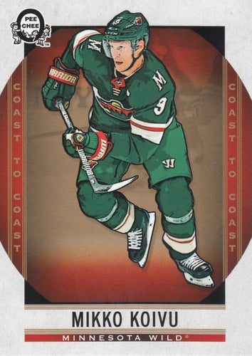 #68 Mikko Koivu - Minnesota Wild - 2018-19 O-Pee-Chee Coast to Coast Hockey