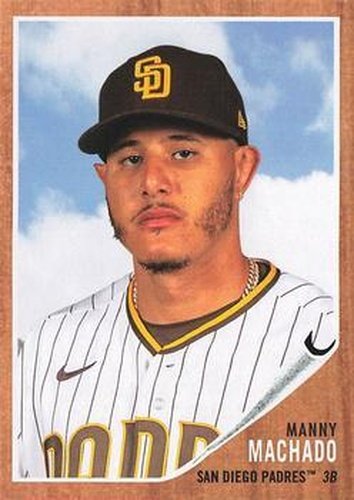 #68 Manny Machado - San Diego Padres - 2021 Topps Archives Baseball