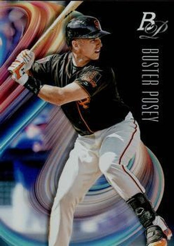#68 Buster Posey - San Francisco Giants - 2018 Bowman Platinum Baseball