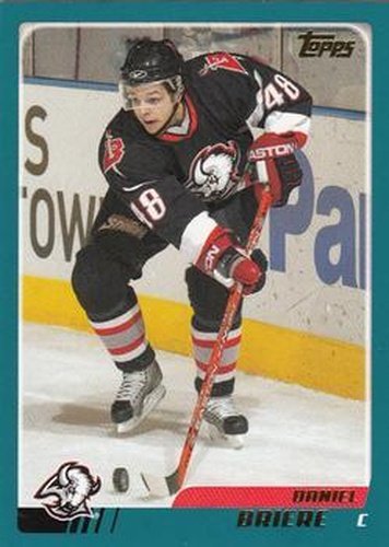 #68 Daniel Briere - Buffalo Sabres - 2003-04 Topps Hockey