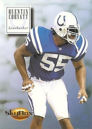 #68 Quentin Coryatt - Indianapolis Colts - 1994 SkyBox Premium Football
