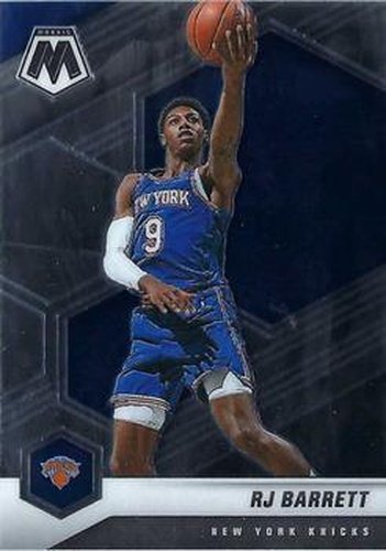 #68 RJ Barrett - New York Knicks - 2020-21 Panini Mosaic Basketball