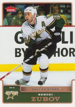 #68 Sergei Zubov - Dallas Stars - 2006-07 Fleer Hockey
