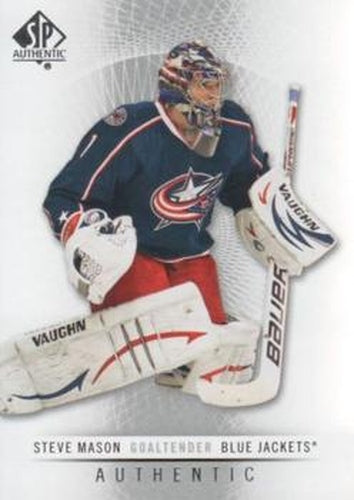 #68 Steve Mason - Columbus Blue Jackets - 2012-13 SP Authentic Hockey