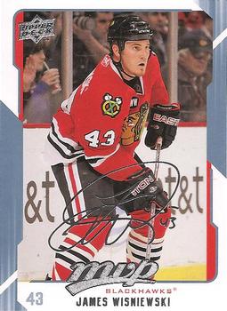 #68 James Wisniewski - Chicago Blackhawks - 2008-09 Upper Deck MVP Hockey