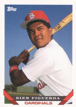 #690 Bien Figueroa - St. Louis Cardinals - 1993 Topps Baseball