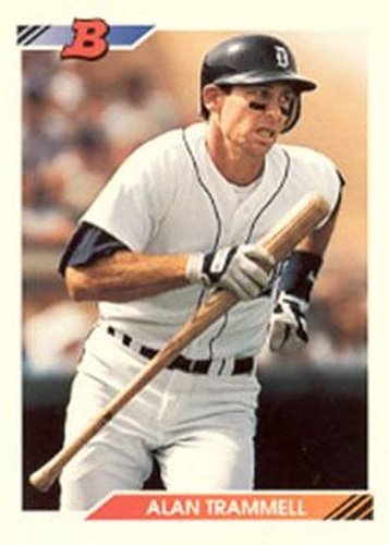#690 Alan Trammell - Detroit Tigers - 1992 Bowman Baseball
