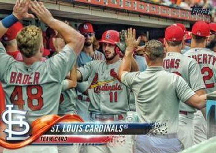 #690 St. Louis Cardinals - St. Louis Cardinals - 2018 Topps Baseball