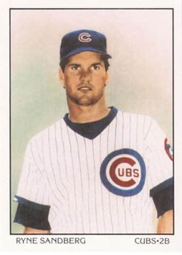 #691 Ryne Sandberg - Chicago Cubs - 1990 Score Baseball