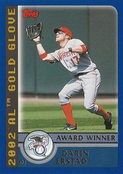 #691 Darin Erstad - Anaheim Angels - 2003 Topps Baseball