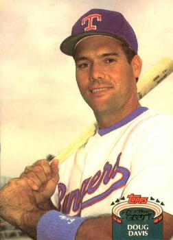 #692 Doug Davis - Texas Rangers - 1992 Stadium Club Baseball