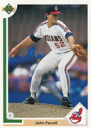 #692 John Farrell - Cleveland Indians - 1991 Upper Deck Baseball
