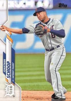 #692 Jonathan Schoop - Detroit Tigers - 2020 Topps Baseball