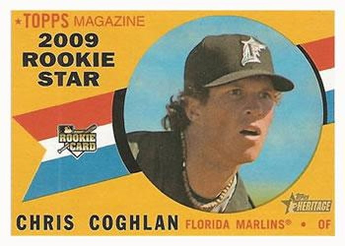 #693 Chris Coghlan - Florida Marlins - 2009 Topps Heritage Baseball