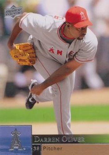 #693 Darren Oliver - Los Angeles Angels - 2009 Upper Deck Baseball