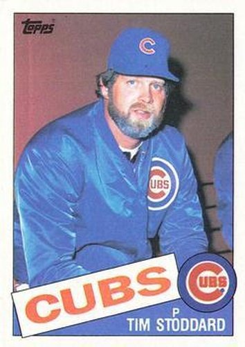 #693 Tim Stoddard - Chicago Cubs - 1985 Topps Baseball