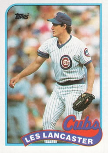 #694 Les Lancaster - Chicago Cubs - 1989 Topps Baseball