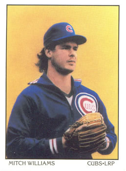 #695 Mitch Williams - Chicago Cubs - 1990 Score Baseball