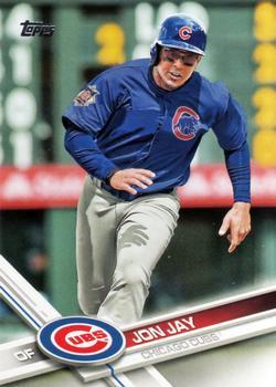 #695 Jon Jay - Chicago Cubs - 2017 Topps Baseball