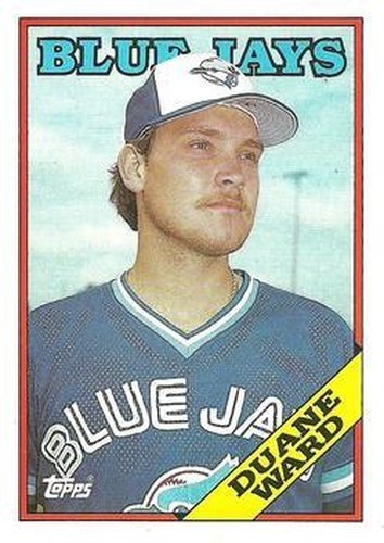 #696 Duane Ward - Toronto Blue Jays - 1988 Topps Baseball