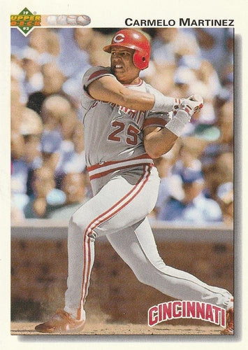 #696 Carmelo Martinez - Cincinnati Reds - 1992 Upper Deck Baseball