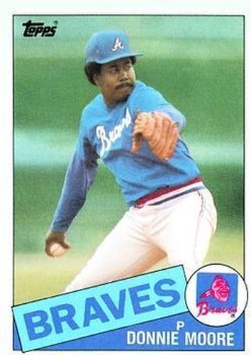 #699 Donnie Moore - Atlanta Braves - 1985 Topps Baseball