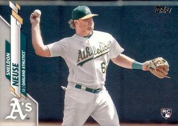 #699 Sheldon Neuse - Oakland Athletics - 2020 Topps Baseball