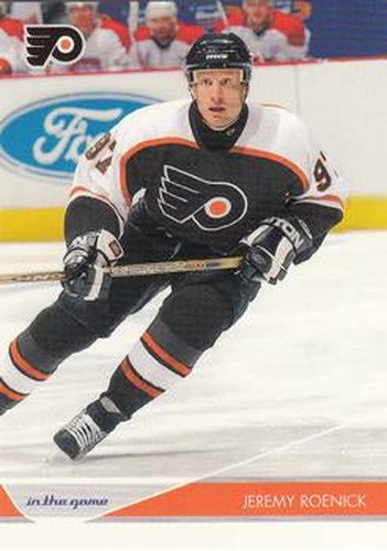 #69 Jeremy Roenick - Philadelphia Flyers - 2003-04 In The Game Toronto Star Hockey