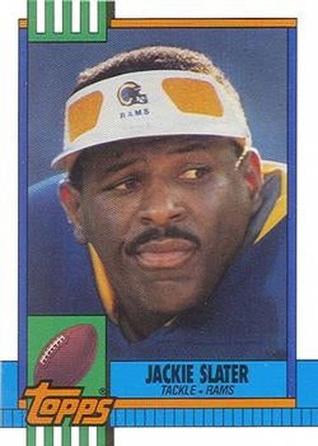 #69 Jackie Slater - Los Angeles Rams - 1990 Topps Football