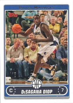 #69 DeSagana Diop - Dallas Mavericks - 2006-07 Topps Basketball