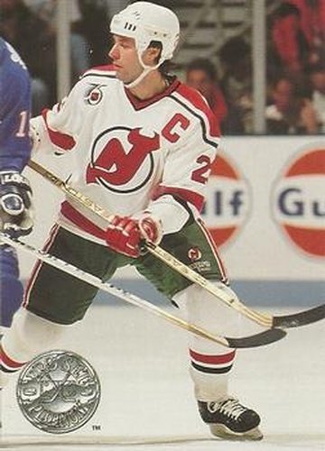 #69 Bruce Driver - New Jersey Devils - 1991-92 Pro Set Platinum Hockey