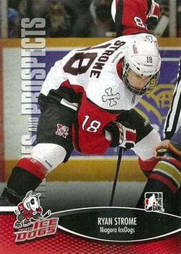 #69 Ryan Strome - Niagara IceDogs - 2012-13 In The Game Heroes and Prospects Hockey