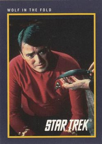 #69 Wolf in the Fold - 1991 Impel Star Trek 25th Anniversary