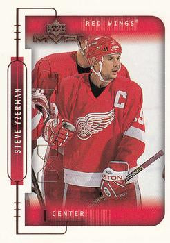 #69 Steve Yzerman - Detroit Red Wings - 1999-00 Upper Deck MVP Hockey