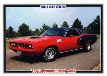 #69 1971 Plymouth Hemi Cuda - 1992 Collect-A-Card Muscle Cars